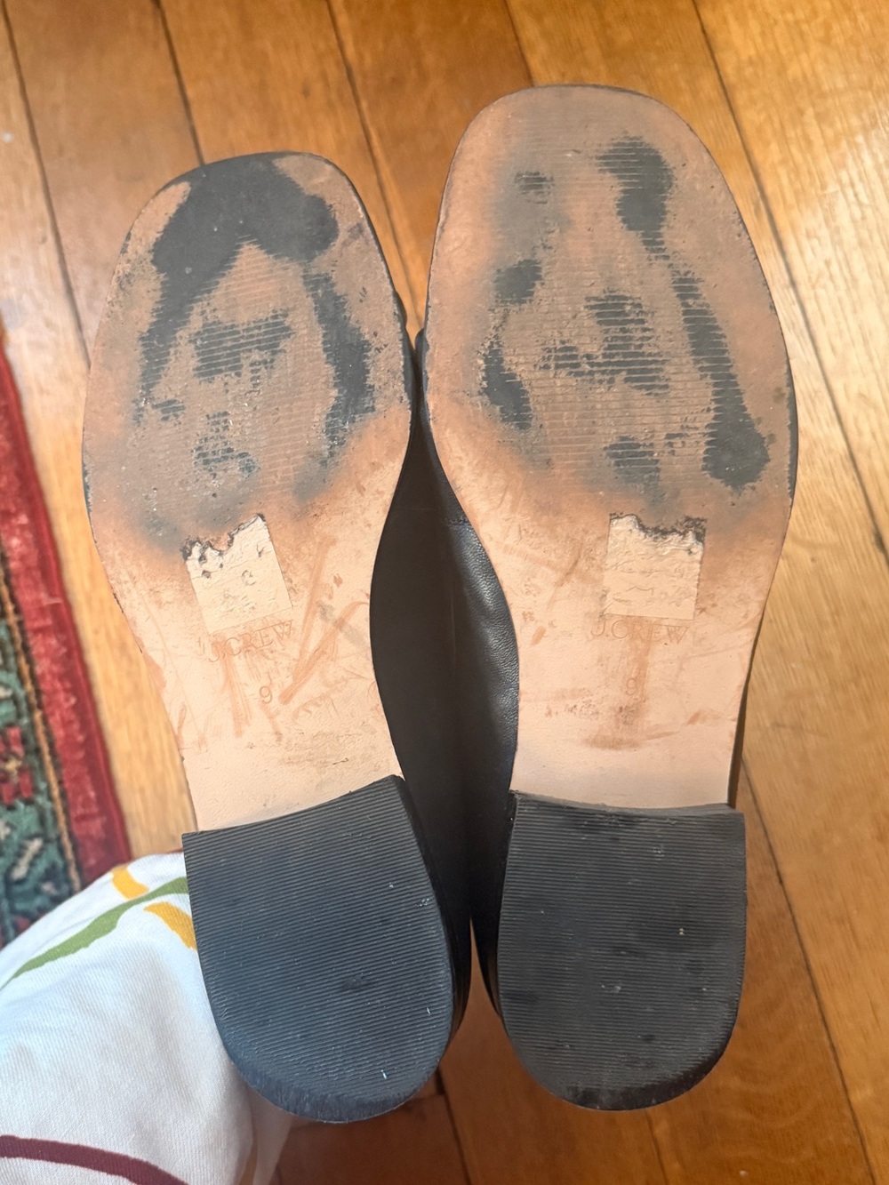 J Crew Maison Ruched Black Penny Loafer - Picture 4 of 4